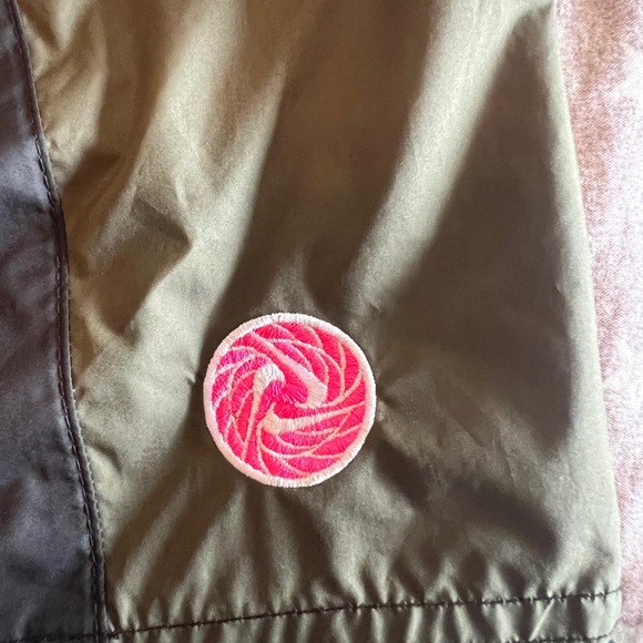 Icon Clash Nike Nylon Black Green Drawstring Cargo Skirt - size S - Picture 8 of 10